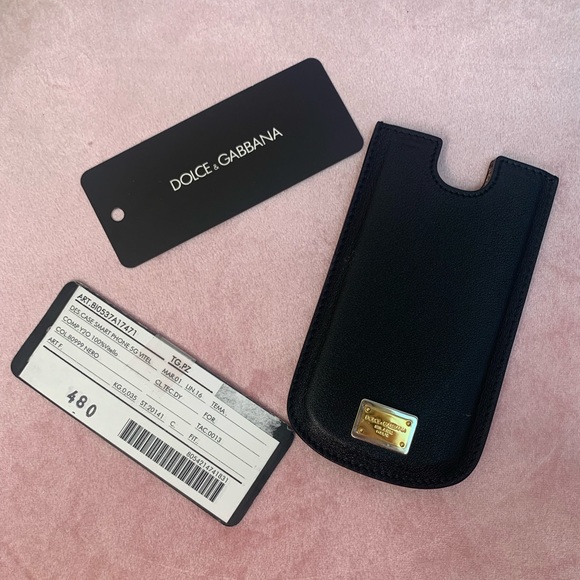 Dolce Gabbana 5G Cell Phone Case Holder - Picture 1 of 6